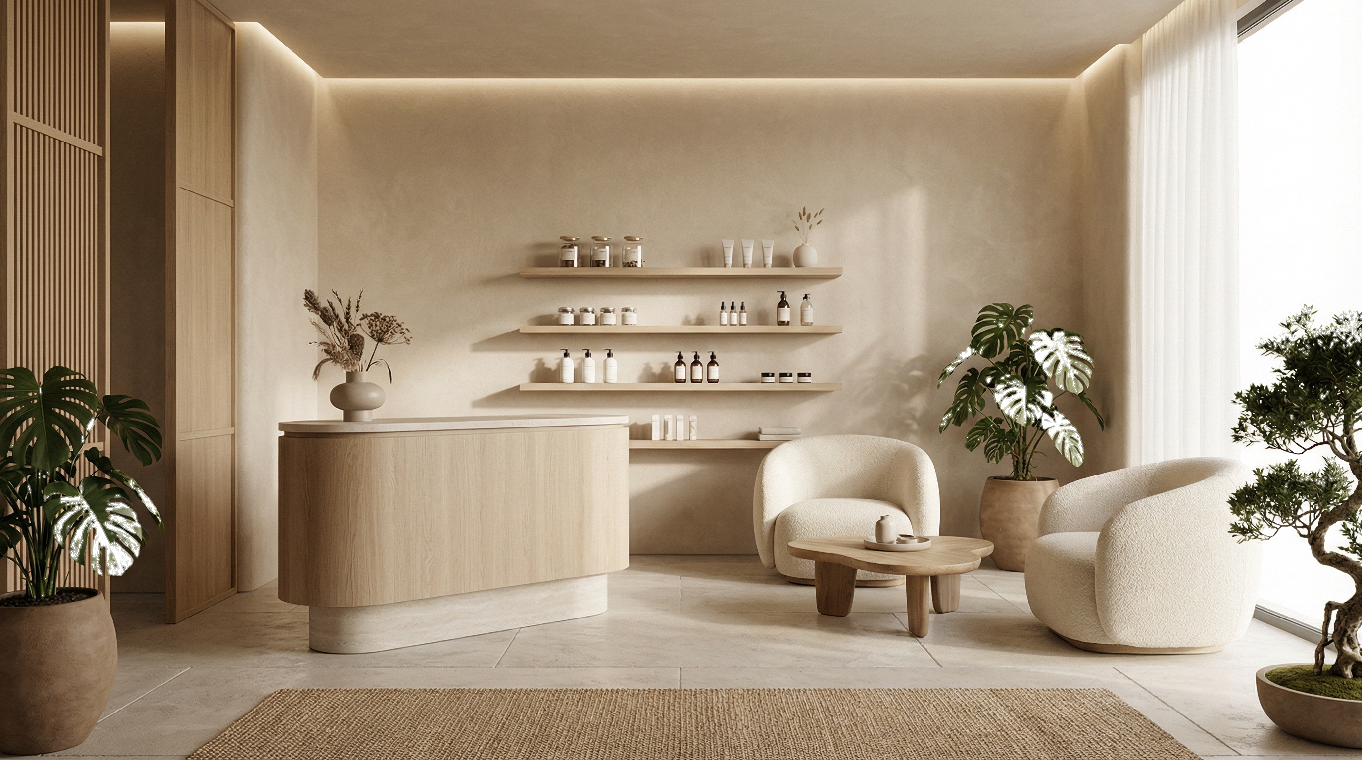 Alpha Hair & Body Salon Interior